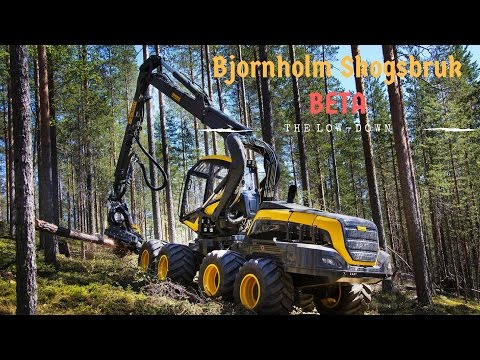 Bjornholm Skogsbruk Beta | Farming Simulator 15 Mod Map