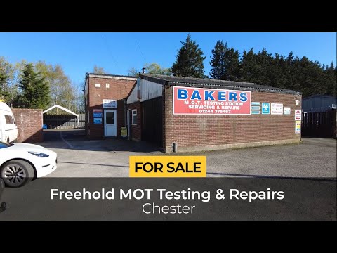 Class 4 MOT Testing Centre With Motor Repairs For Sale Chester