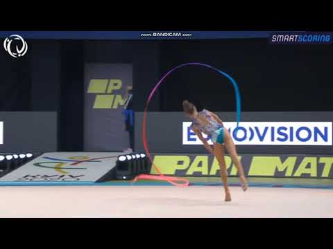 Anette VAHER (EST) Ribbon EF - European Championships Kyiv 2020