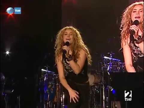 Shakira - 9) Las de la Intuicion (2008, Rock In Rio, Madrid)
