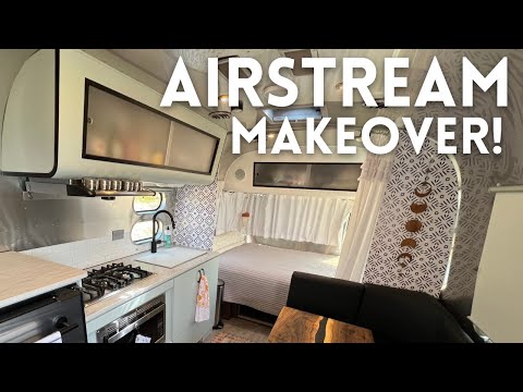 Airstream Interior MAKEOVER! RV Customizations, Renovations, and Decorations