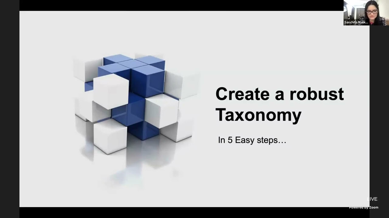 Creating a Robust Taxonomy for DAM - How Did We Do This in 5 Easy Steps?