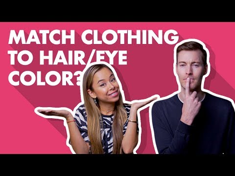 Should Men Match Clothing To Their Eye Or Hair Color?