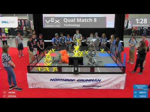 2017 VRC Tech Q8 - 4478A 37073A vs 5691X 1181C - 0 to 60