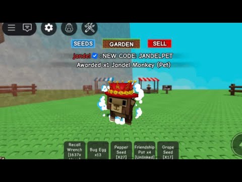 ALL NEW CODES IN GROW A GARDEN (FREE PETS & ITEMS!)