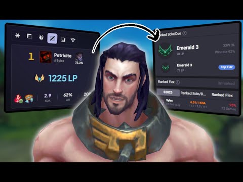 RANK 1 OTP MID SHOWS YOU HOW TO CARRY WITH SYLAS IN LOW ELO...