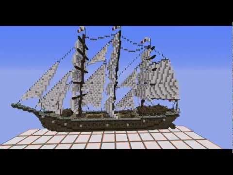 Minecraft Cinematics - 19th Century Clipper