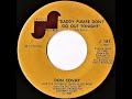 Don Covay (And The Jefferson Lemon Blues Band)- Daddy Please Don't Go Out Tonight