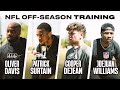 Oliver Davis Working Out With Patrick Surtain And Cooper DeJean