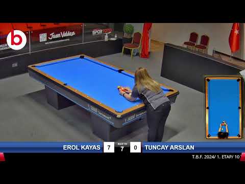 EROL KAYAS & TUNCAY ARSLAN Bilardo Maçı - 