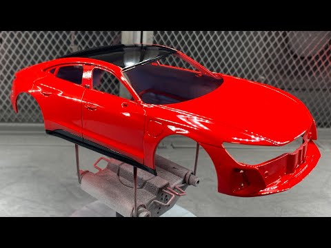 Building the Revell Audi RS E-Tron GT Part 1