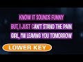 Easy (Karaoke Lower Key) - The Commodores