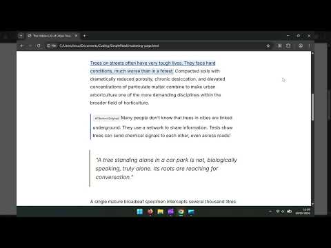 Item video thumbnail