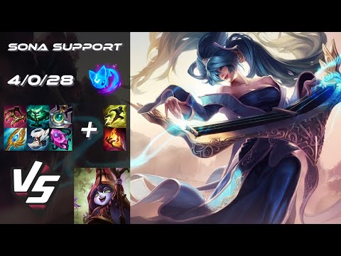 SUPPORT Sona vs Lulu - EU Challenger Patch 25.S1.6