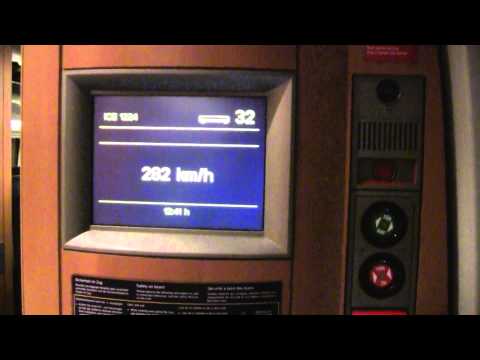 NBS Ingolstadt-Nürnberg - Mitfahrt auf der Schnellfahrstrecke im ICE 3