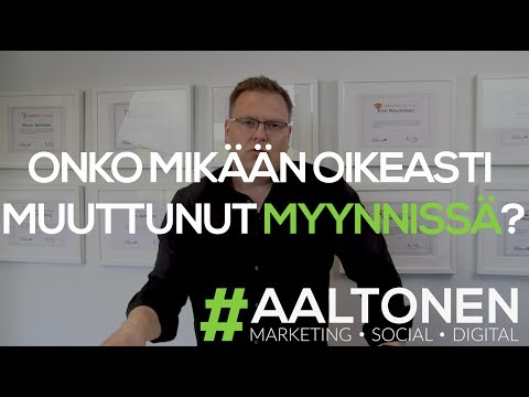 108 #Aaltonen – Onko mikään oikeasti muuttunut myynnissä?