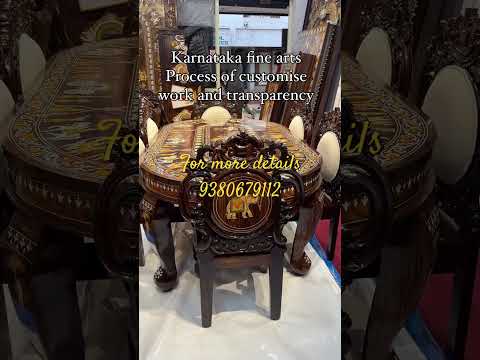 6 seater sheesham wood dining set