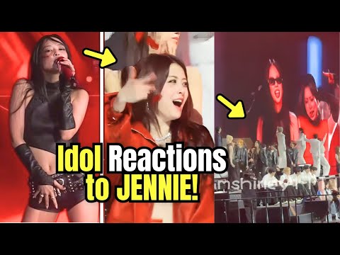 Kpop Idols Reactions to Blackpink Jennie’s 2026 Golden Disc Performance Goes Viral! #2026GDA