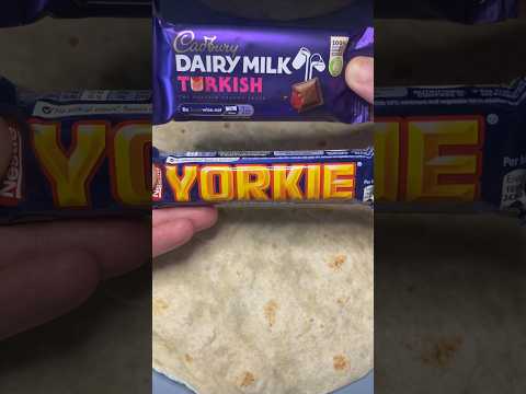 Cadbury Dairy Milk Turkish & Yorkie Burrito | Would you DARE to try This?