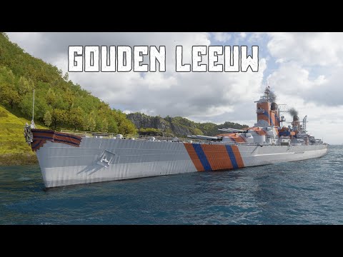 World of WarShips Gouden Leeuw - 3 Kills 293K Damage