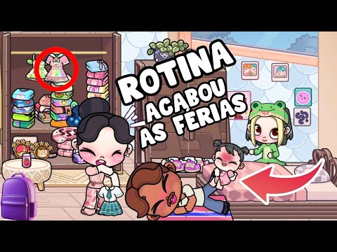 ROUTINE ENDED - HOLIDAYS | AVATAR WORLD ROUTINES AND STORIES 😱