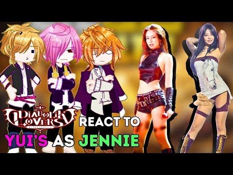 Daibolik lovers React to Yui's As Jennie From Blackpink | Gacha Reaction | gl2