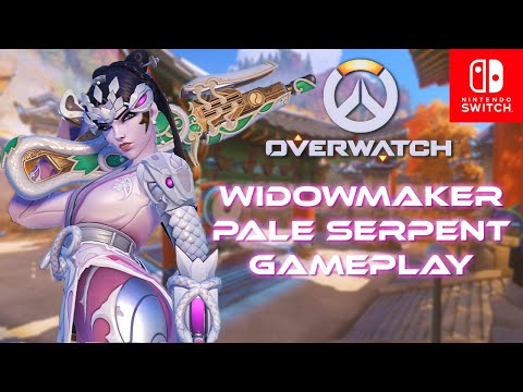 Overwatch Widowmaker Pale Serpent Gameplay | Nintendo Switch