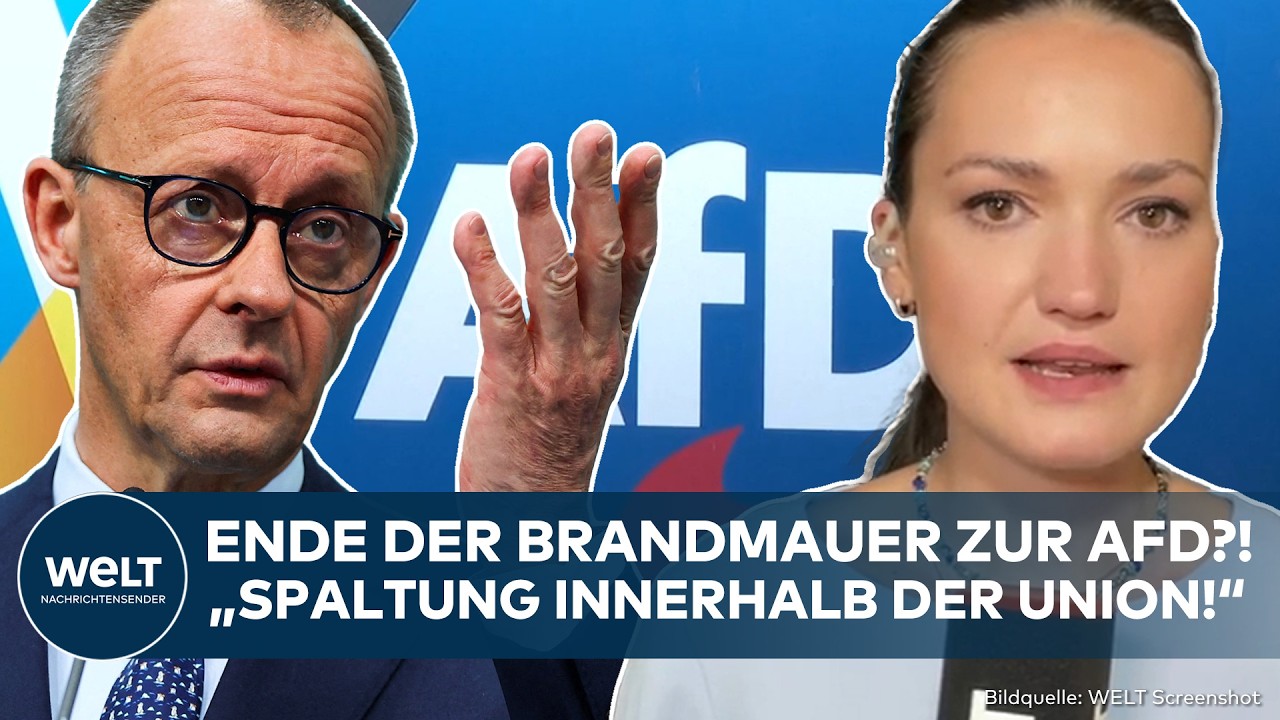 DEUTSCHLAND: Union vor Zerreißprobe?! AfD steigt weiter! Bröckelt die Brandmauer? Druck vor Wahlen