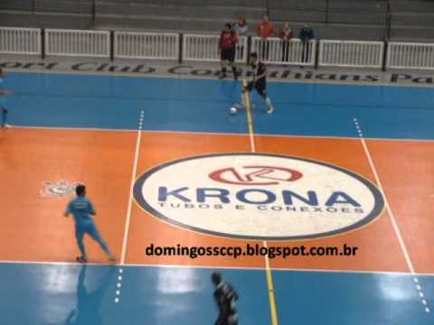 CORINTHIANS 2X3 SANTOS FUTSAL SUB 20 03/09/2013