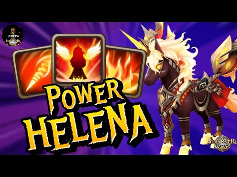 Helena delete enemies in Guardian combo! Summoners War