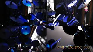 HOW CAN HEAVEN LOVE ME - Sarah Brightman &amp; Chris Thompson drum cover w / alesis nitro mesh kit