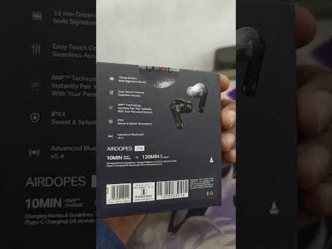 Boat New Airdopes 219 #boat#trending#india Up to 40 Hours playback