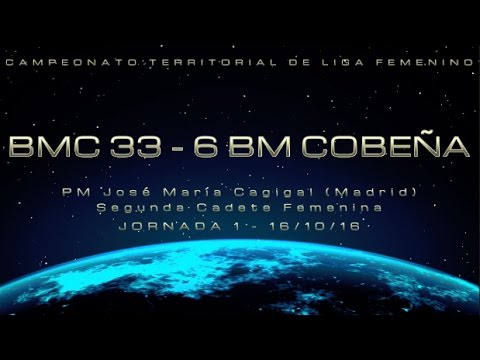 Jornada 1 2CF BMC 33 - 6 BM COBEÑA (16-10-16) 4K UHD