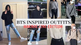 Get the look w/ BTS - maknae line edition !