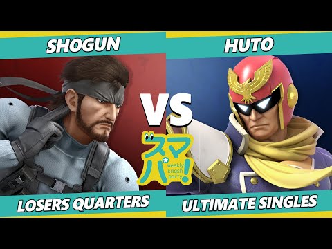 Sumapa 52 Losers Quarters - Huto (Captain Falcon) Vs. Shogun (Snake) SSBU Ultimate Tournament