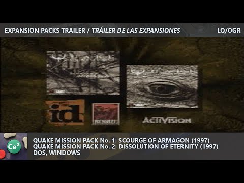 Quake Mission Packs No. 1 & 2 | DOS/PC | 1997 | Video Game Expansion Packs Trailer | LQ/OGR