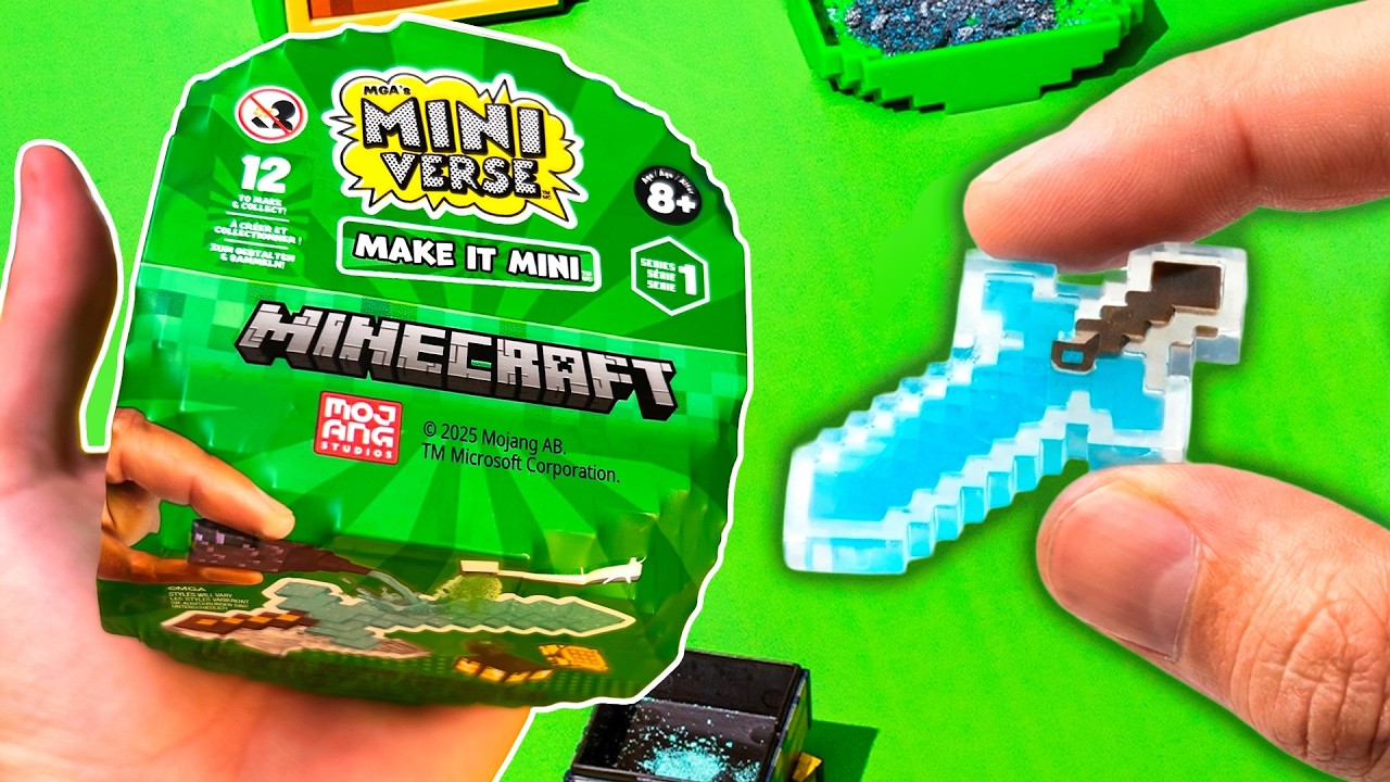Unboxing Miniverse Make It Mini Minecraft