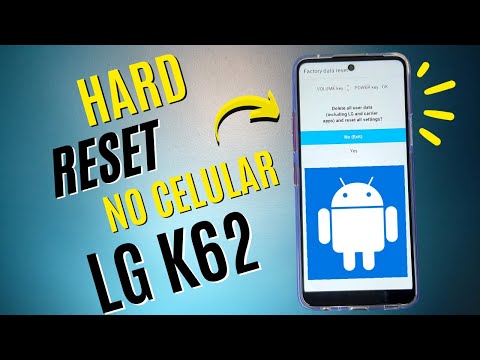 HOW TO HARD RESET YOUR LG K62 CELL PHONE