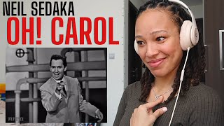 He&#39;ll smile his way through anything! 😬😂 | Neil Sedaka - Oh! Carol [REACTION]