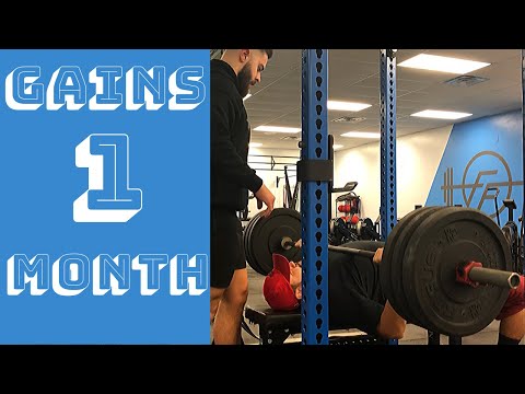 On TRT for one month ( testosterone replacement therapy first month)