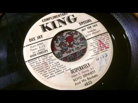 45 RPM: Boyd Bennett & his Rockets - Desperately