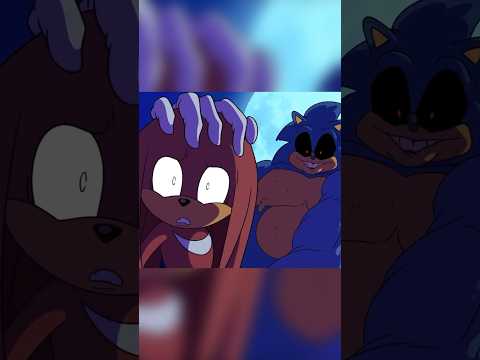 WEIRDEST SONIC.EXE ANIMATED DEATH SCENE 💀 #shorts #sonic #exe #sonicexe #knuckles #rouge #animation