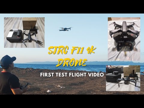 My first test flight of SJRC F11 4K PRO