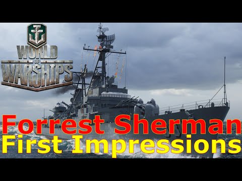 World of Warships- Forrest Sherman First Impressions: SAP Was A Mistake