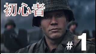 【COD :WWII】FPS初心者がストーリーを実況‼︎「D-デイ」＃1
