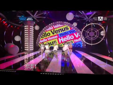 HD - 120510 HelloVenus - VENUS @ M! Countdown Debut Stage
