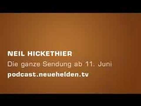Neil Hickethier am 7. Juni zu Gast bei NEUE HELDEN