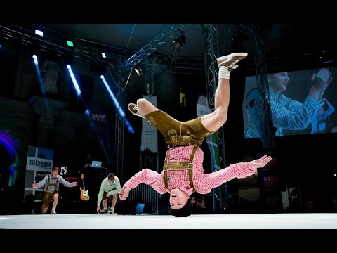 Breakdance in Lederhosen bei Silbereisen