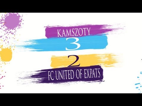 KAMSZOTY 3 : 2 FC UNITED OF EXPATS - VIII KOLEJKA I LIGA SEZON ZIMA 2019