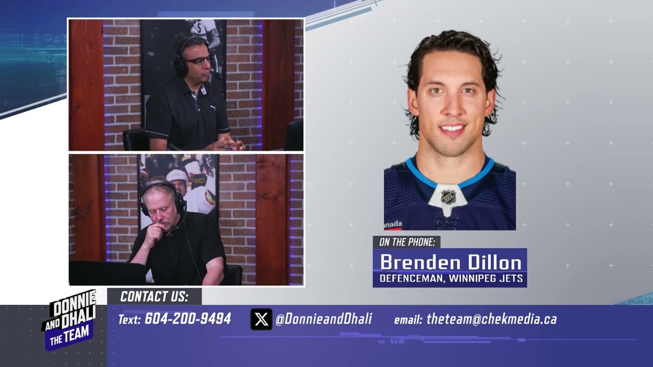 Brenden Dillon on the Jets season, being a free agent and playing in a Canadian market